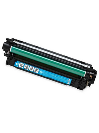 Toner Cyan Compatible for HP LaserJet CP3525 CM3530, CE251A, 7.000 pages