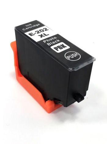Tintenpatrone Foto-Schwarz kompatibel für Epson C13T02H14010 / 202XL, 650 seiten