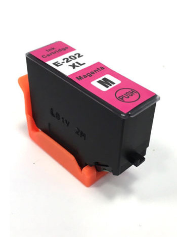 Ink Cartridge Magenta compatible for Epson C13T02H34010 / 202XL, 650 pages