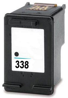 Tintenpatrone Schwarz kompatibel für HP Nr 338 / C8765EE 17 ml
