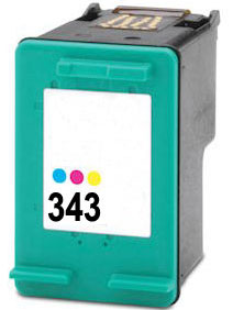 Tintenpatrone Color CMY kompatibel für HP Nr 343 / C8766EE, 18 ml