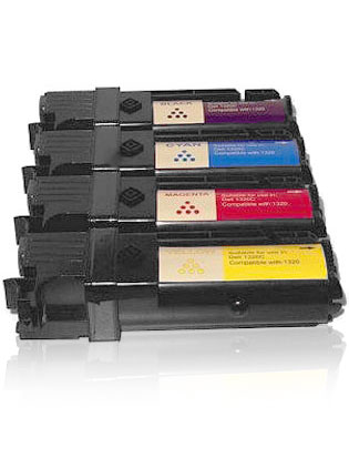 Set 4 Toner alternativi per Xerox Phaser 6140