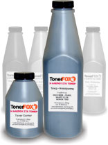 Refill-Toner Schwarz +Carrier für Epson EPL-8000, EPL-8200