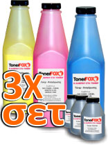 Ricarica Toner SET-3 colori per Xerox Phaser 780 +Carrier