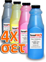 Refill Kit 4 Toner +4fuse for Epson Aculaser C1000, C2000