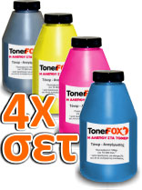 Ricarica Toner SET-4 colori per OKI C110, C130, MC160