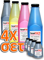 Refill Kit 4 Toner for +Carrier Epson EPL-8000, EPL-8200