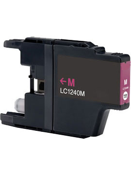 Ink Cartridge Magenta compatible for Brother LC75, LC1240M XL, 17 ml