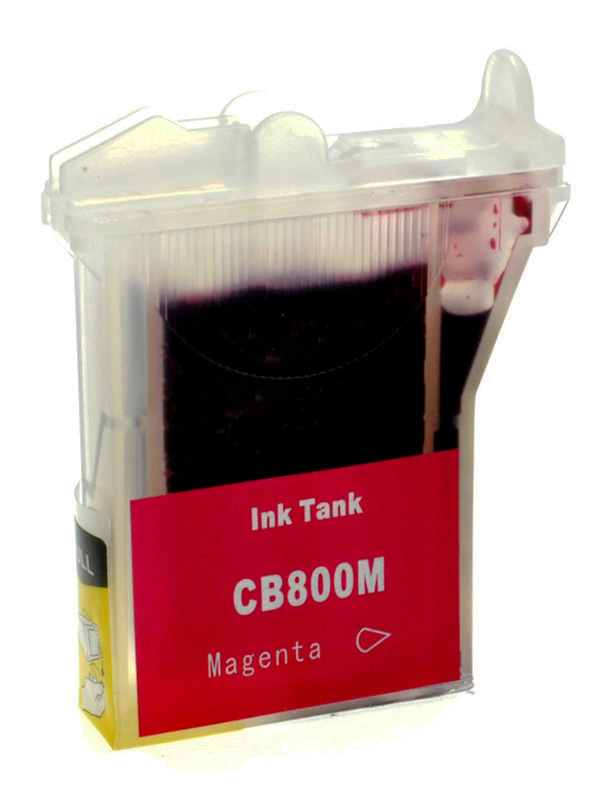 Tintenpatrone Magenta kompatibel für BROTHER LC-800 M, XX3 ml