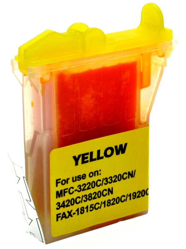 Tintenpatrone Gelb kompatibel für BROTHER LC-800 Y, XX3 ml