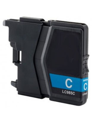 Cartuccia di inchiostro Ciano compatibile per Brother LC-985C 12 ml