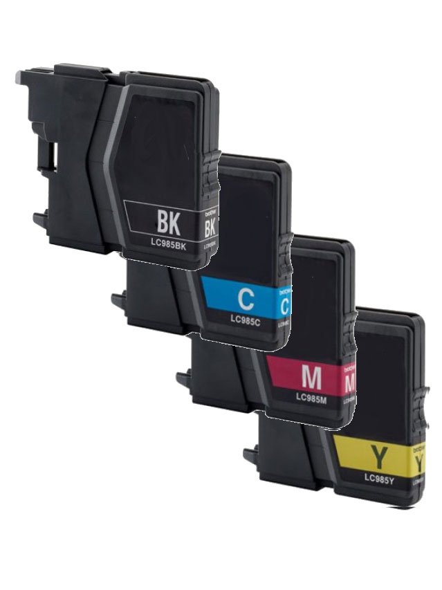 Ink Cartridge Set-4 compatible for Brother LC-985