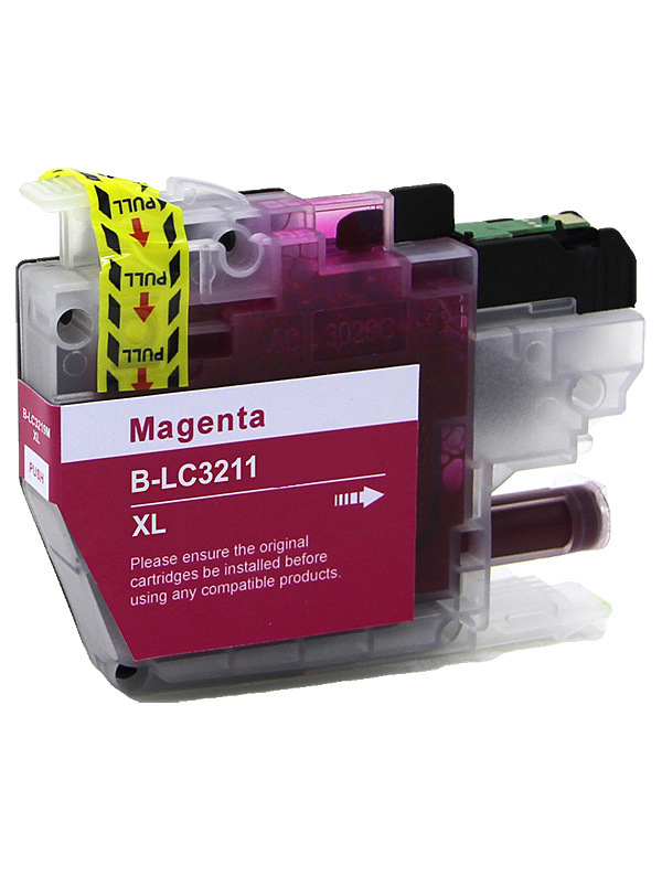 Ink Cartridge Magenta compatible for Brother LC-3211M, 200 pages