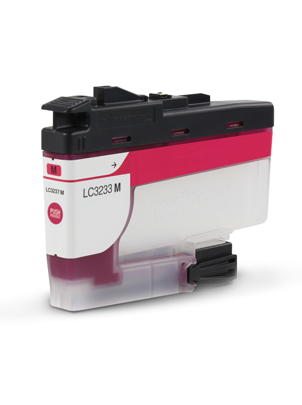 Ink Cartridge Magenta compatible for Brother LC3233M, 1.500 pages