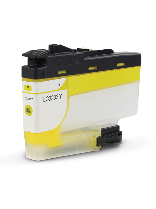 Ink Cartridge Yellow compatible for Brother LC3233Y, 1.500 pages