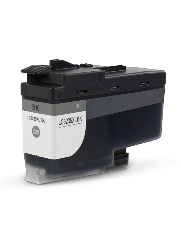 Ink Cartridge Black compatible for Brother LC3235XLBK, 6.000 pages