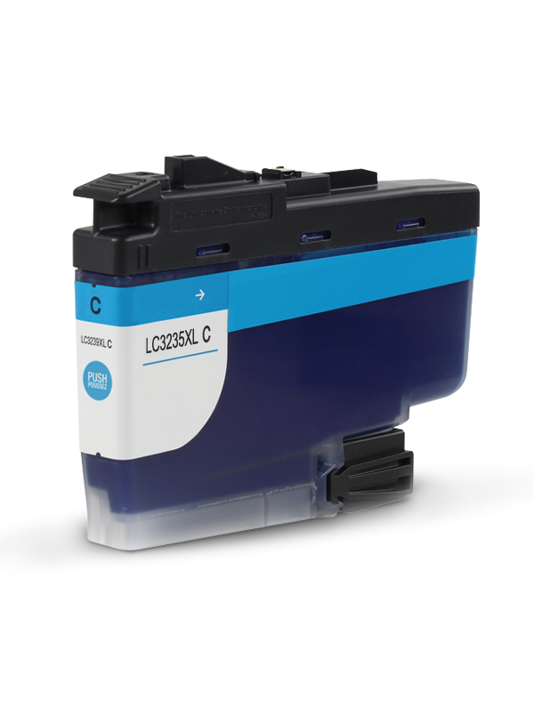 Ink Cartridge Cyan compatible for Brother LC3235XLC, 5.000 pages