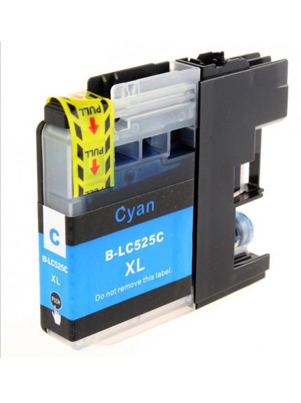 Ink Cartridge Cyan compatible for Brother LC-525C, 15 ml