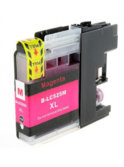 Tintenpatrone Magenta kompatibel für Brother LC-525M, 15 ml