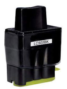 Ink Cartridge Black compatible for Brother LC-900BK, 20 ml