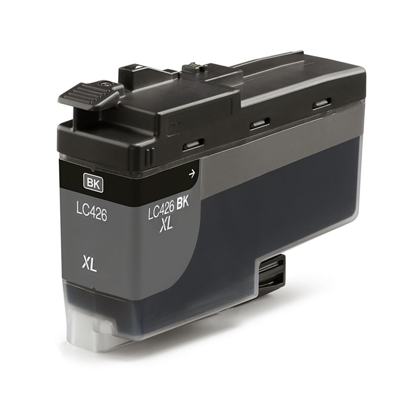 Ink Cartridge Black compatible for Brother LC-426XLBK, 6.000 pages