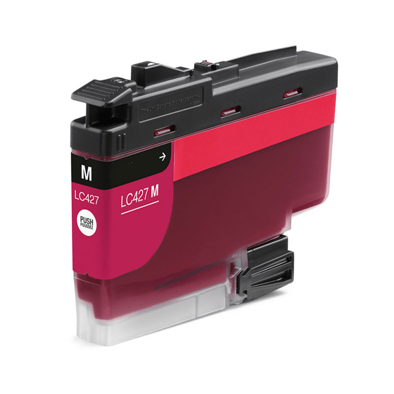 Cartuccia di inchiostro Magenta compatibile per Brother LC-427M, 1.500 pagine