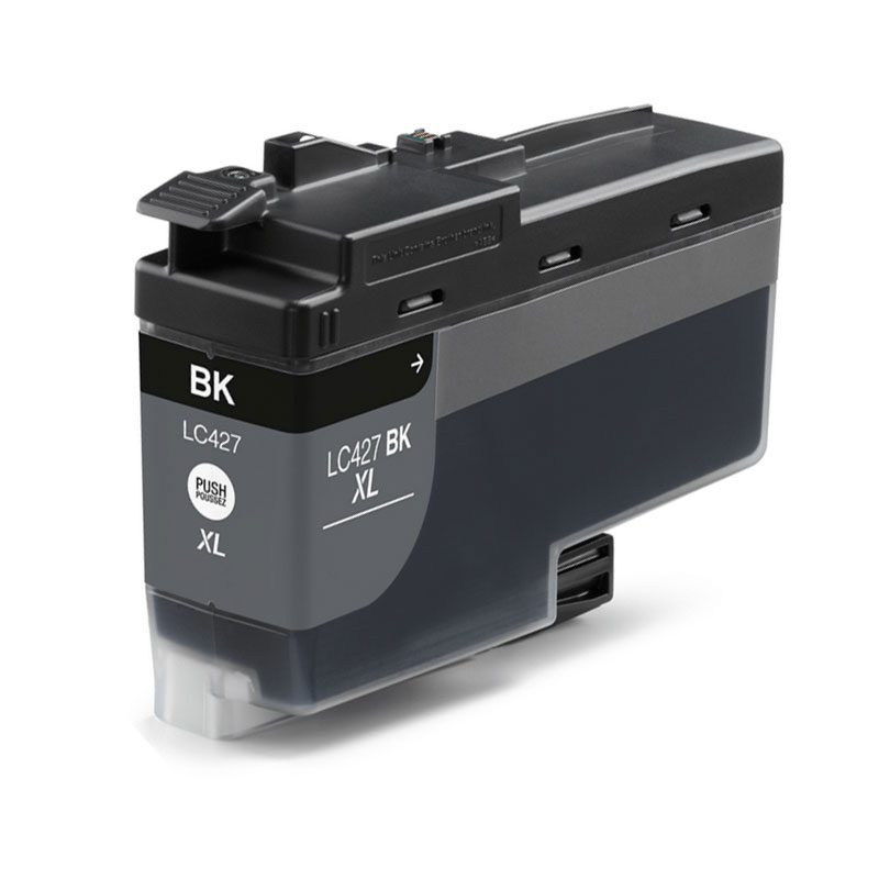Ink Cartridge Black compatible for Brother LC-427XLBK, 6.000 pages