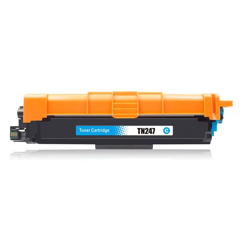 Alternativ-Toner Cyan für Brother HL-L3270CDW, MFC-L3750CDW, TN-247C (mit Chip) 2.300 seiten