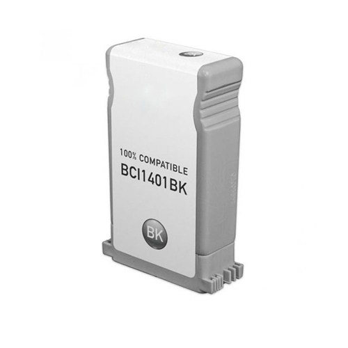 Tintenpatrone Schwarz kompatibel für Canon BCI-1401 BK / 7568A001, 130 ml