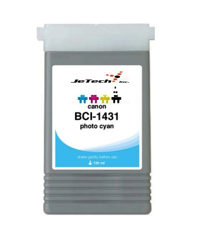 Cartuccia di inchiostro Photografico Ciano compatibile per Canon BCI-1431PC / 8973A001, 130 ml