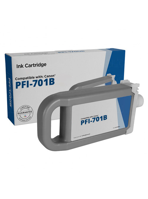 Tintenpatrone Blau kompatibel für Canon PFI-701B / 0908B001, 700 ml