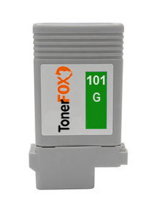 Tintenpatrone Grün kompatibel für Canon PFI-101G / 0890B001, 130 ml