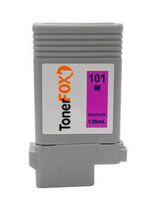 Cartuccia di inchiostro Magenta compatibile per Canon PFI-101 M / 0885B001, 130 ml