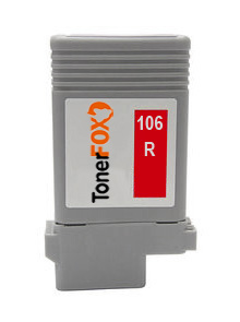 Ink Cartridge Red compatible for Canon 6627B001 / PFI-106R, 130ml