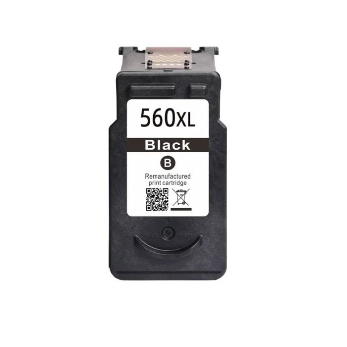 Tintenpatrone Schwarz kompatibel für Canon PG-560XL, 3712C001, 15 ml