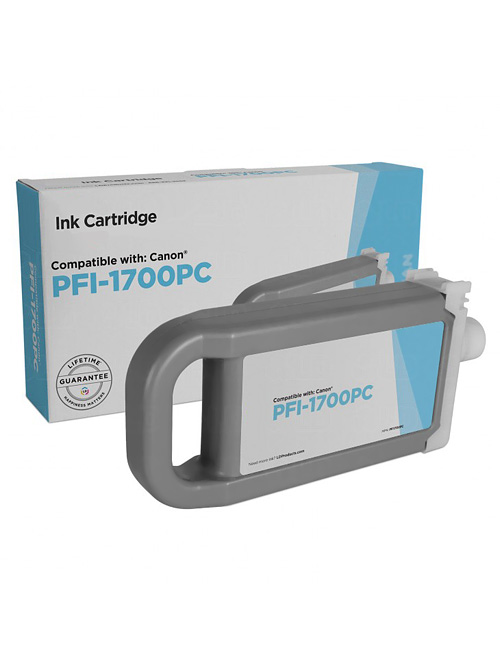 Cartuccia di inchiostro Photografico Ciano compatibile per Canon 0779C001 / PFI-1700PC, 700ml