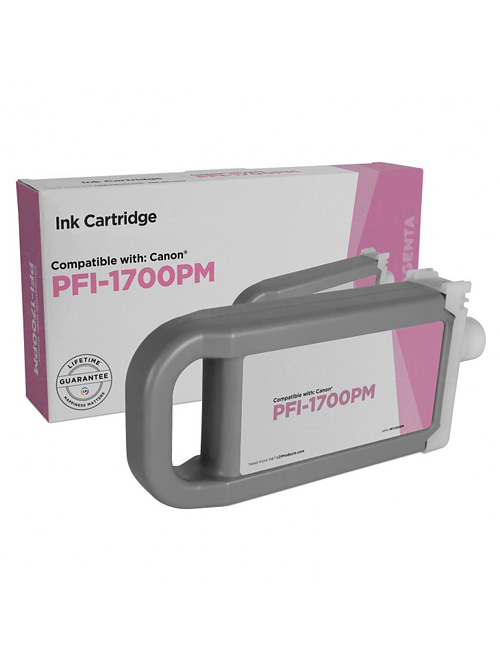 Cartuccia di inchiostro Photografico Magenta compatibile per Canon 0780C001 / PFI-1700PM, 700ml