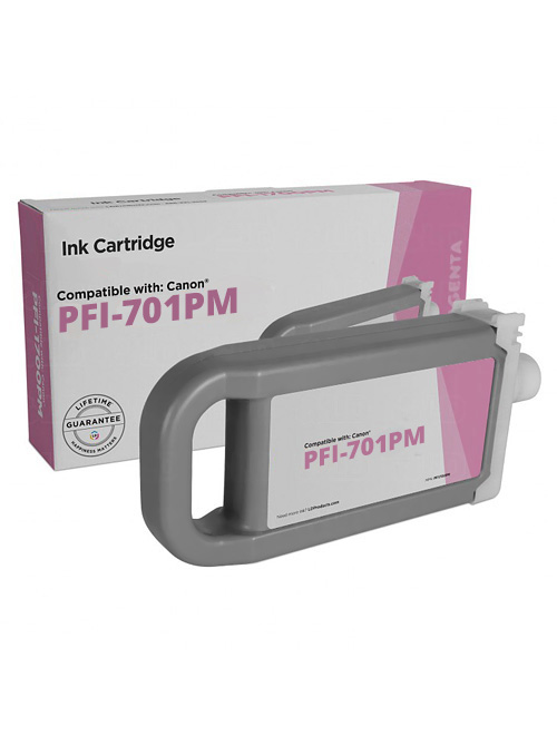 Cartuccia di inchiostro Photografico Magenta compatibile per Canon PFI-701PM / 0905B001, 700 ml