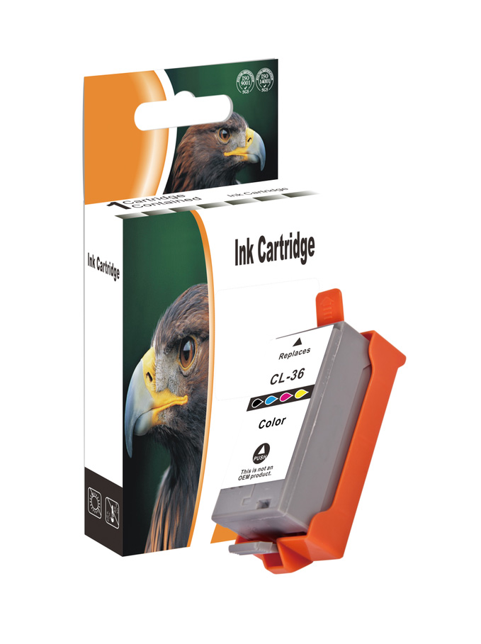 Ink Cartridge Color CMY compatible for Canon BCI-16C, 9818A002, 7,5 ml