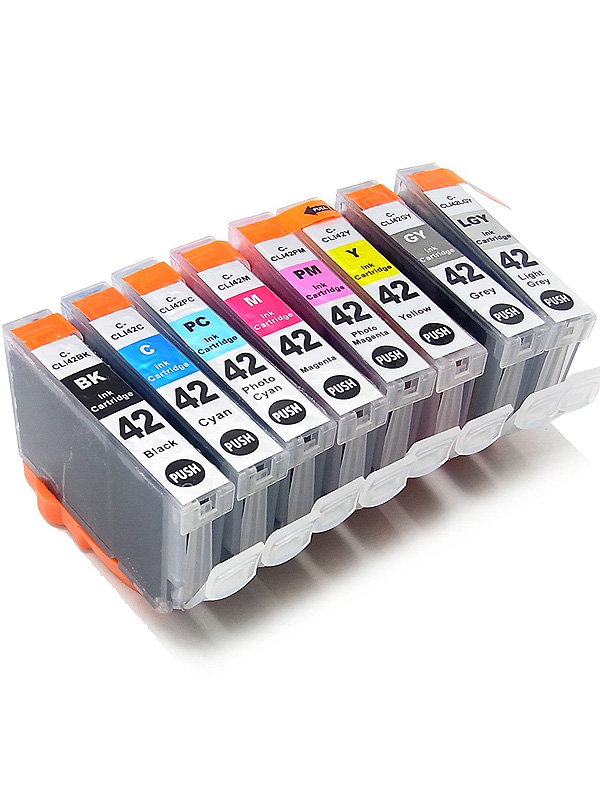 Ink Cartridge compatible Set-8 for Canon CLI-42B Multipack