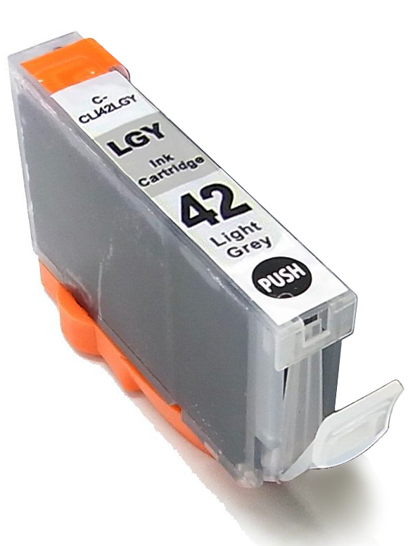 Cartuccia di inchiostro Grigio Chiaro compatibile per Canon CLI-42LGY, 14 ml