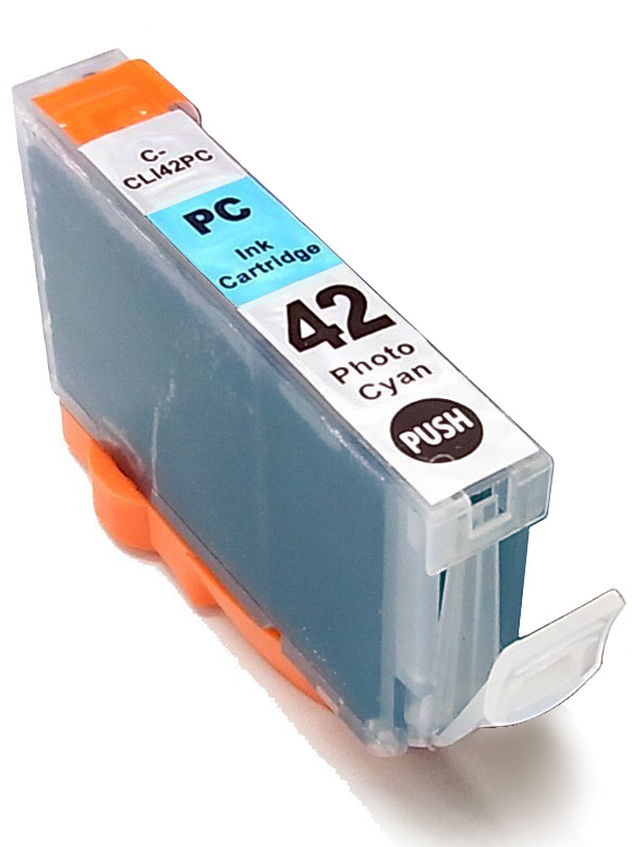 Ink Cartridge Photo Cyan compatible for Canon CLI-42PC, 14 ml