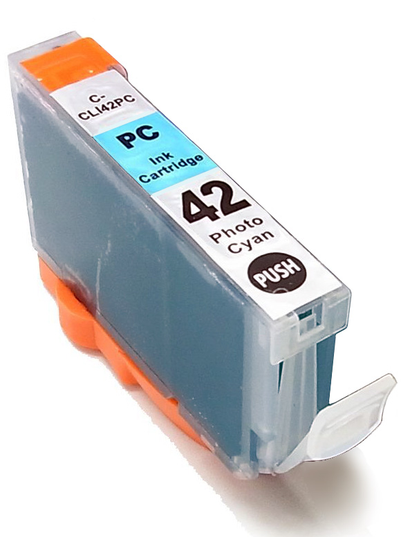 Cartuccia di inchiostro Photografico Ciano compatibile per Canon CLI-42PC, 14 ml