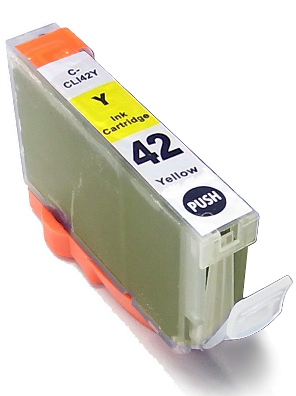 Ink Cartridge Yellow compatible for Canon CLI-42Y, 14 ml