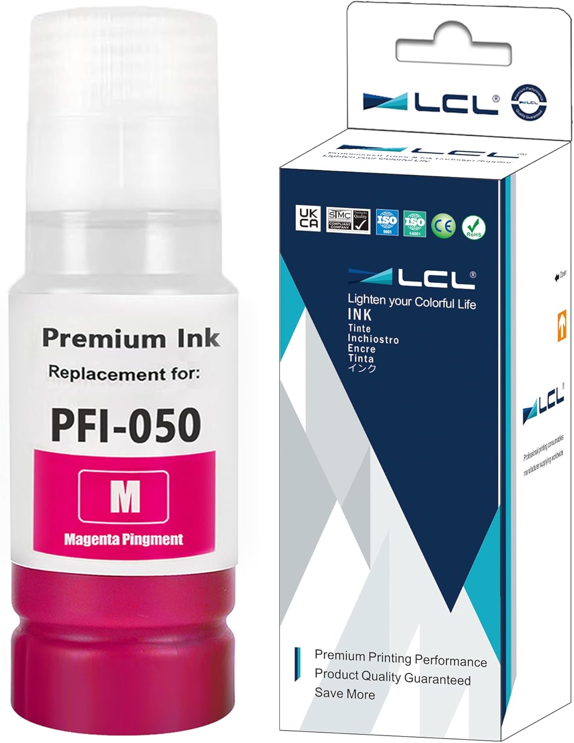 Φιάλη Μελάνι Ματζέντα Συμβατή με Canon PFI-050M / 5700C001, 70 ml