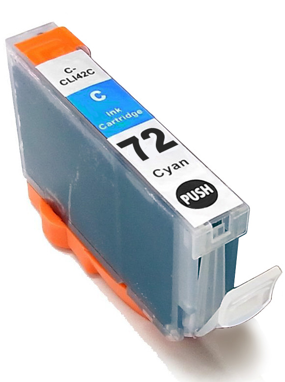 Tintenpatrone Cyan kompatibel für Canon 6404B001, PGI-72C 12,4 ml