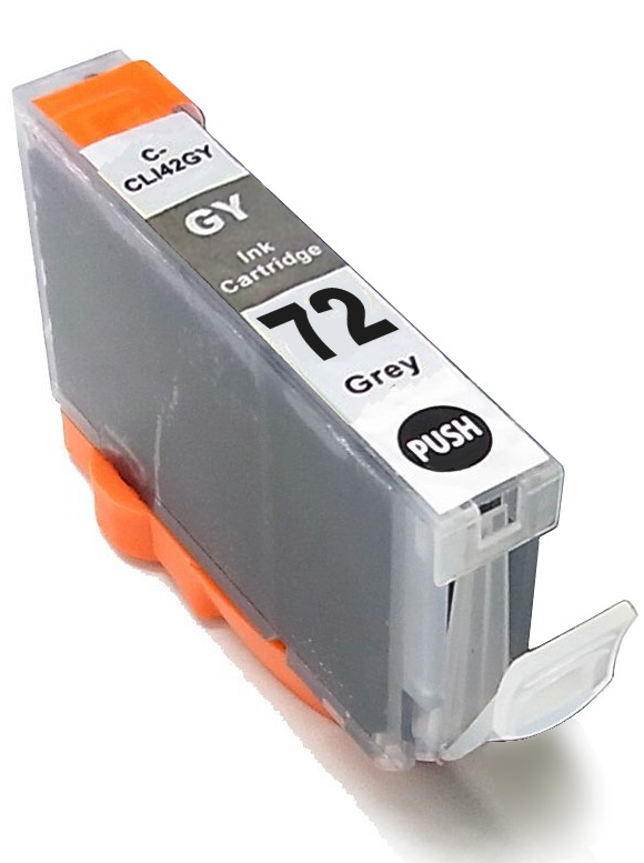 Tintenpatrone Grau kompatibel für Canon 6409B001, PGI-72GY 12,4 ml