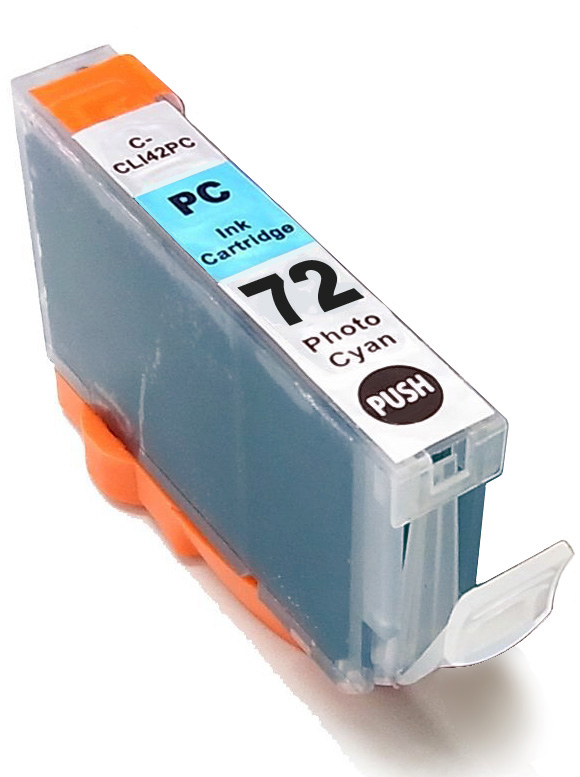 Tintenpatrone Hell Cyan kompatibel für Canon 6407B001, PGI-72PC 12,4 ml