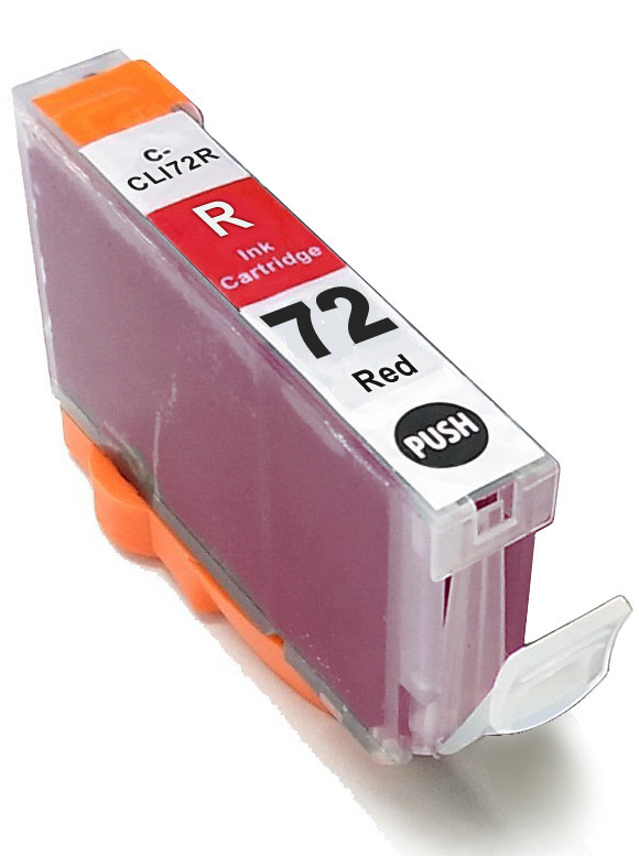 Tintenpatrone Rot kompatibel für Canon 6410B001, PGI-72R 12,4 ml