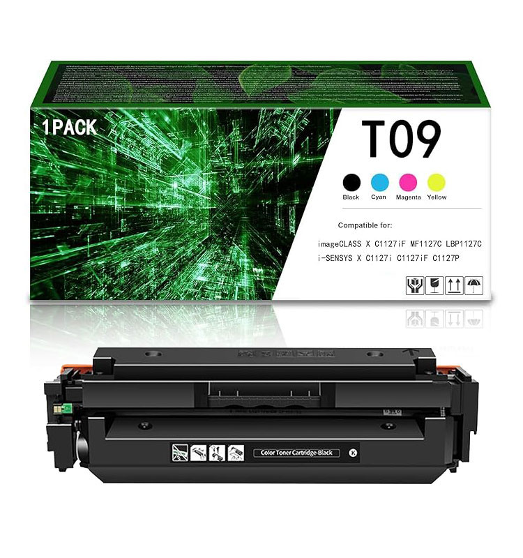 Τόνερ Μαύρο Συμβατό με Canon i-SENSYS X C1127 / T09, 7.600 σελ. (χωρίς τσιπ)